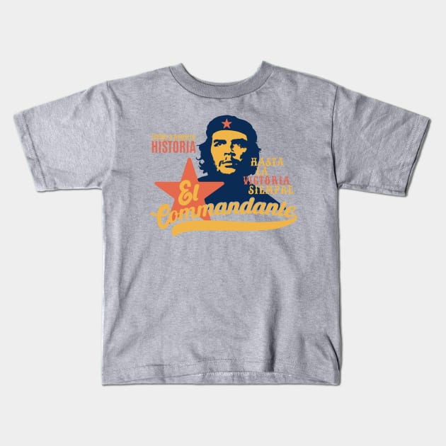 Che Guevara - Revolution - hasta la victoria siempre - marxism - cuba Kids T-Shirt by Boogosh